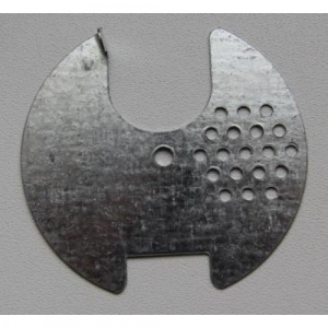 Летковый заградитель круглый металлический