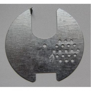 Летковый заградитель круглый металлический