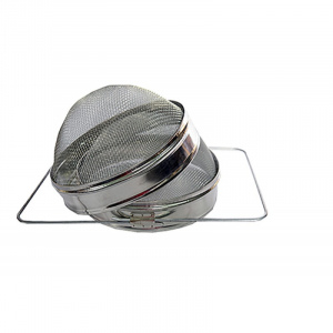 Двухсекционный фильтр D-200мм оцинкованный