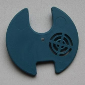 Летковый заградитель круглый пластмассовый 3-х элементный с ручкой